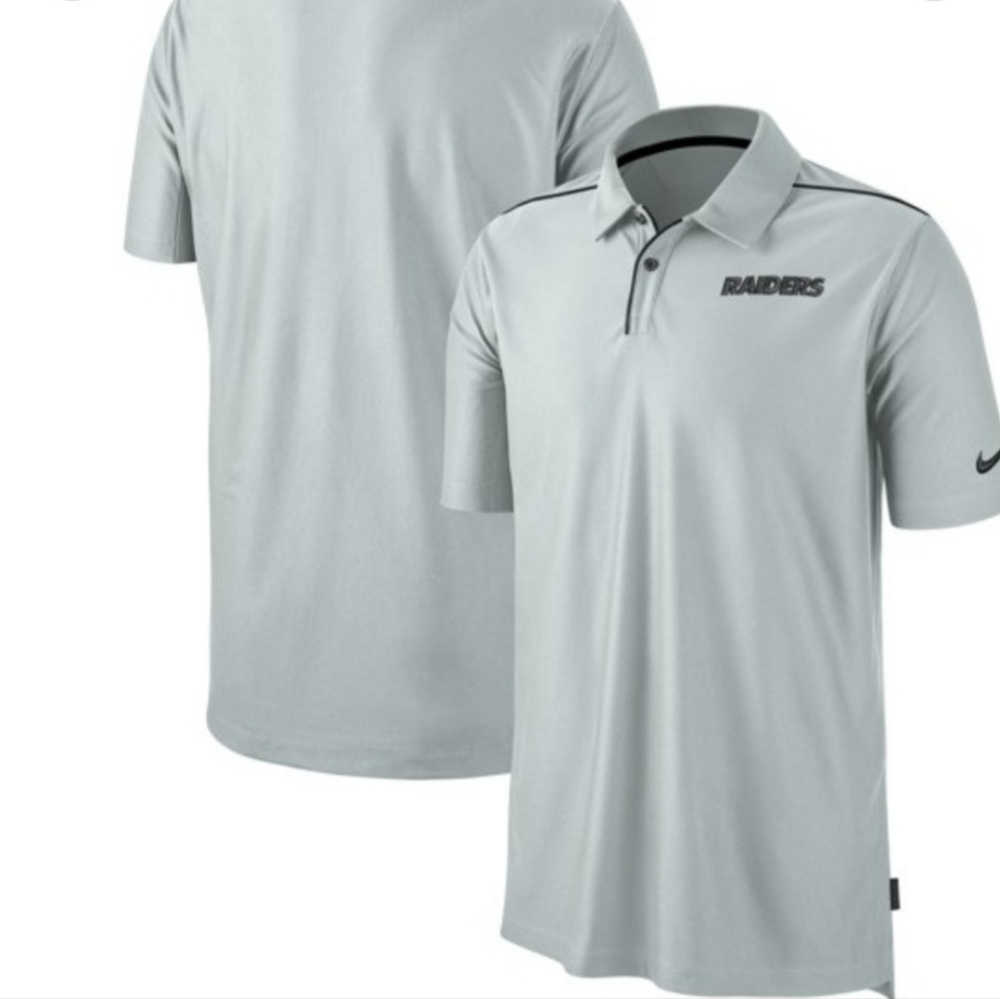 NWT Raiders Nike Sideline Team Performance Polo Size Small